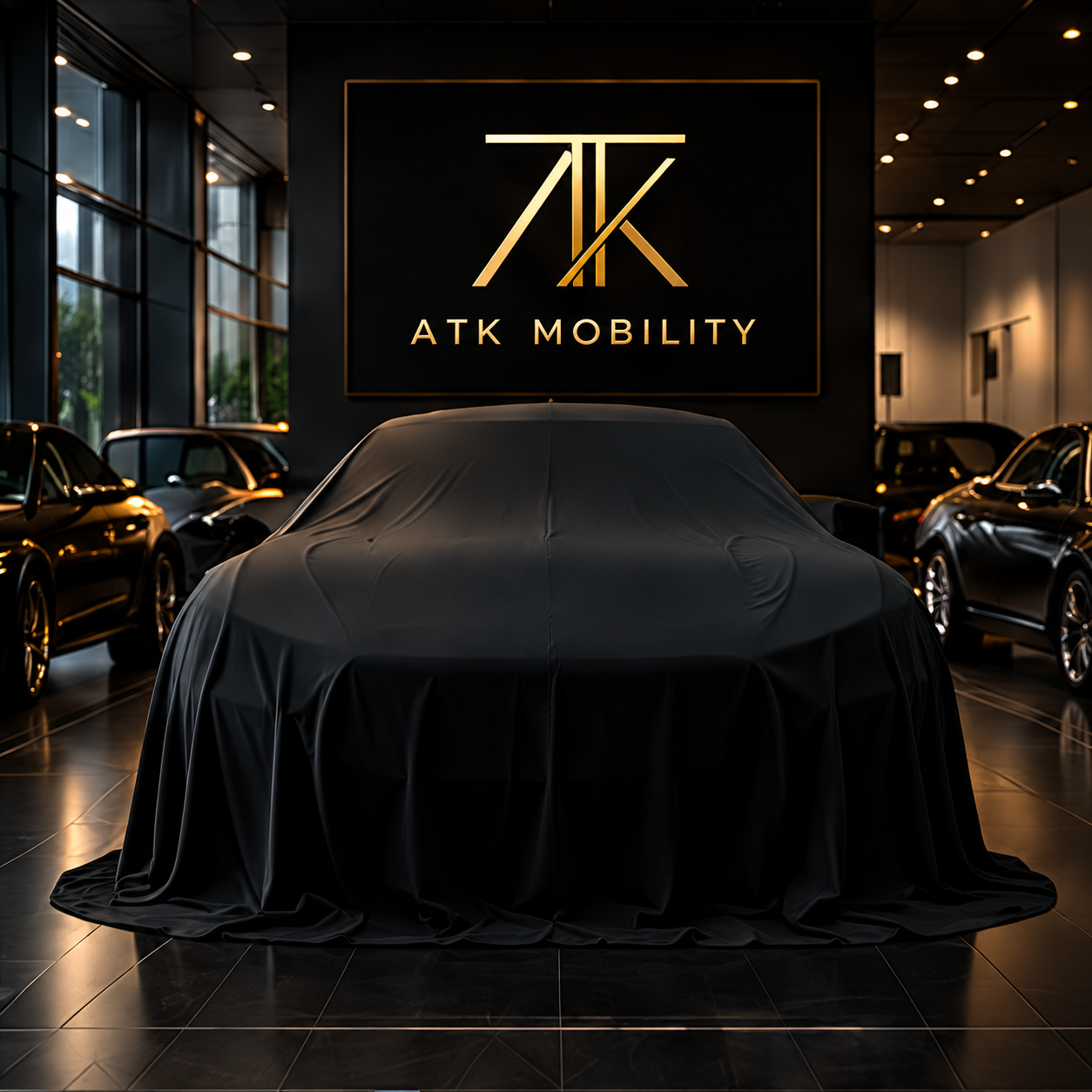 Concept ATK Mobility cu o mașină acoperită